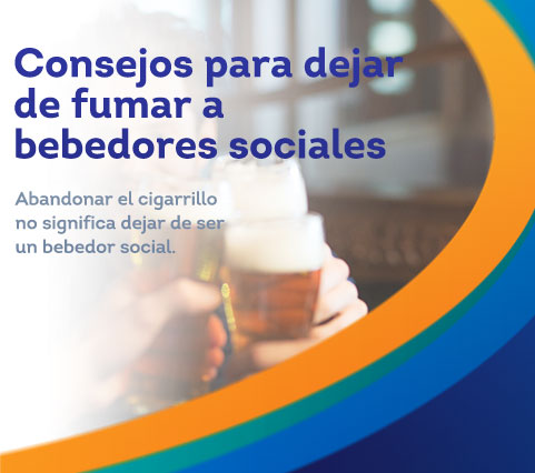 Consejos para dejar de fumar a bebedores sociales